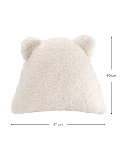 WigiWama Bear Art.W597812 Cream White Dekoratyvinė pagalvė