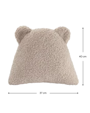 WigiWama Bear Art.W597829 Biscuit Dekoratyvinė pagalvė