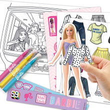 BARBIE Lipdukų veiklos rinkinys