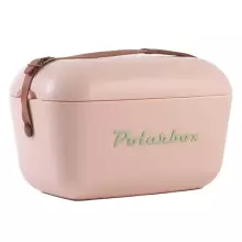 Polarbox Cool Box Retro Cooler Art.210774  Nude – Olive Green Camping Refrigerator 12L