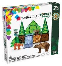 MAGNA-TILES Magnetinis konstruktorius „Miško gyvūnai“, 25 det.
