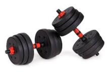 Movepro Art.212436 Set of adjustable dumbbells and barbells 2x20 kg (total weight 40 kg)