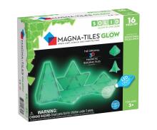 MAGNA-TILES Magnetinis šviečiantis konstruktorius, 16 det.