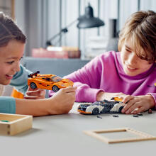 76918 LEGO® Speed Champions McLaren Solus GT ir McLaren F1 LM