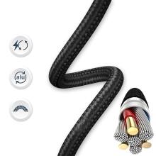 Tellur Minimalist USB-C to USB-C Cable 3A 1m Black