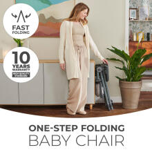 Kinderkraft Foldee Art.220365 Green High chair
