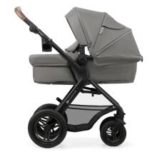 Kinderkraft Moov2 Air 3in1 Art.22157  Light Grey  Детская коляска 3 в 1