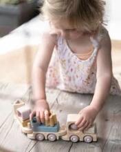 Baby Only Wood Train Art.BO-860.852.810.50 Swirl