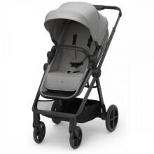 KinderKraft Newly 3 in1 Art.KSNEWL00GRY300 Moonlight Grey Universalus vežimėlis 3 in1 + automobilinė kėdutė