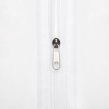 Clothing Bag Springos HA3084, 90 cm, Suit Cover with Zipper, White Transparent