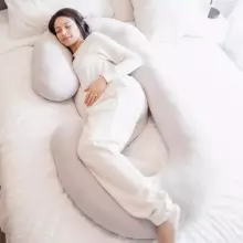 Maternity Pillow Memory Eco Sì -Duo Art.223700 Beige