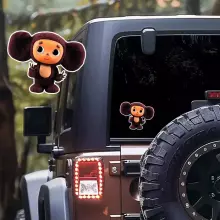 Baby On Board Cheburashka Art.223895 Наклейка для автомобиля 12 cm