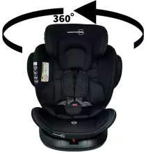 Aga Design Hamilton 360º SPS Art.20517 Black Детское автокресло 0-36 кг