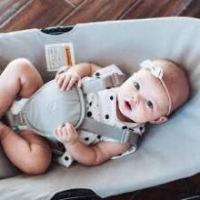 Bloom Baby Lounger Seat Pad Cappuccino Art.226121 Minkštas įdėklas supamoms kėdėms