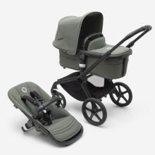 Bugaboo Fox 5 2 in 1 Art.227117 Moon Grey Kūdikių universalus vežimėlio transformatorius