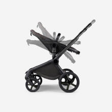 Bugaboo Fox 5  2 in 1 Art.227122 Heritage Black Kūdikių universalus vežimėlio transformatorius