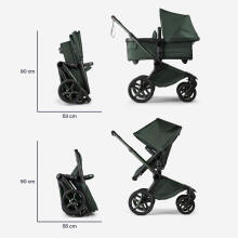 Bugaboo Fox 5   2 in 1 Art.227123 Forest Green Kūdikių universalus vežimėlio transformatorius