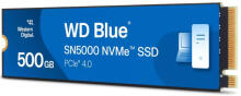 Western Digital Blue SN5000 500 GБ M.2 PCI Express 4.0 NVMe 3D TLC NAND