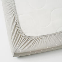 La Bebe™ I-Soft Sheet Art.504.576.00 Beige Star  120x60cm
