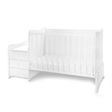 Lorelli Maxi Plus Art.10150580040P Green/White Baby Crib-Transformer