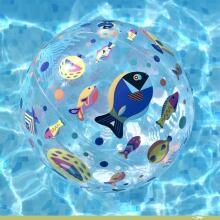 Inflatable ball - Fishes