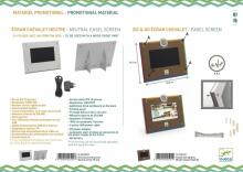 Zig&Go Display - Wood front part for neutral screen