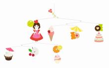 Polypro mobiles - Sweets