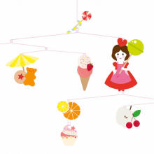 Polypro mobiles - Sweets