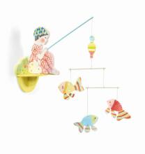 Иллюстрированные деревянные мобили - Fishergirl