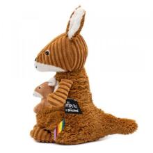 Pliušinis žaislas - Kangaroo - Mama ir mažylis - Rudoji