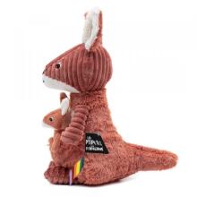 Pliušinis žaislas - Kangaroo - Mama ir mažylis - Terakota