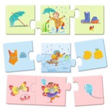 Puzzle Trio - My daily life (24 pcs)