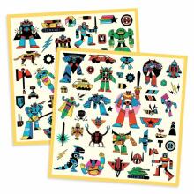 160 stickers - Robots