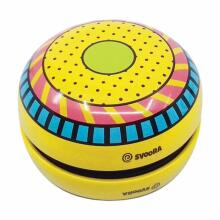 Svoora - Tin Yo-Yo with Free Spin - Funky Party (1 pc., 4 designs)