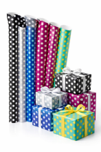 Gift Paper DeLux Spots Art.230326 Dovanų popierius 200x70cm