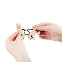 Wooden patience game (1 pc., 6 designs)