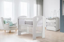 Klups Nel Heart Art.233080 Wooden chest of drawers with changing surface