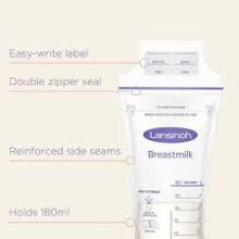 Lansinoh Breastmilk Storage Bag Art.44204 Food storage bags 25 pcs,180ml