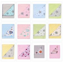 MARINI 625 Dviguba antklodė MINKY + medvilnės marginimas 80x90