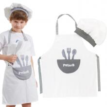 VIGA 44064 PolarB Chef's Costume Apron + Cap