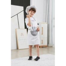 VIGA 44064 PolarB Chef's Costume Apron + Cap