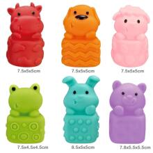 WOOPIE 47498 Sensorinių gyvūnų minkštas rinkinys iš 6