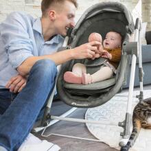 Bebeconfort Calys Baby Rocker 3 in 1 Art.236998 Happy Day