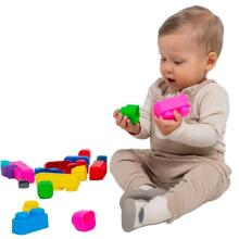 Gerardo's Toys Art.237000 Set of soft cubes,71 pcs.