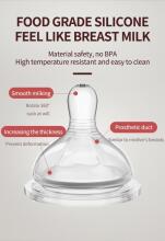 Oberni  Baby Bottle Art.237433 Grey