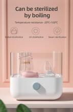 Oberni Anti-Colic Glass Baby Bottle Art.237440 Pink