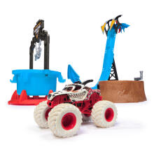 MONSTER JAM transporto priemonių plovykla Truck Wash Playset, 6072014