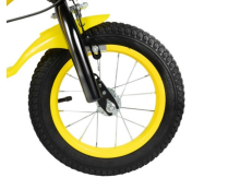 Kids Bike Wheels Collas 12' Yellow Art.238297  Vaikų dviratis su dviračiu