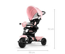 MILLY MALLY 4106 Qplay triratis Cozy Pink