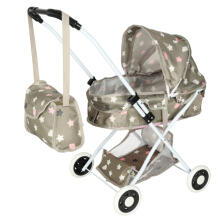 Ikonka Doll Stoller Art.KX3223 Deep gondola doll stroller + star bag